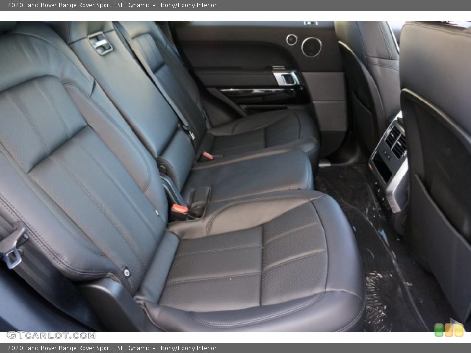 Ebony/Ebony Interior Rear Seat for the 2020 Land Rover Range Rover Sport HSE Dynamic #136742509