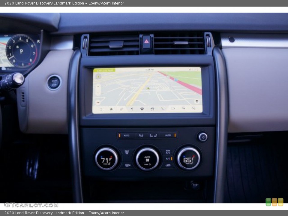Ebony/Acorn Interior Controls for the 2020 Land Rover Discovery Landmark Edition #136743451