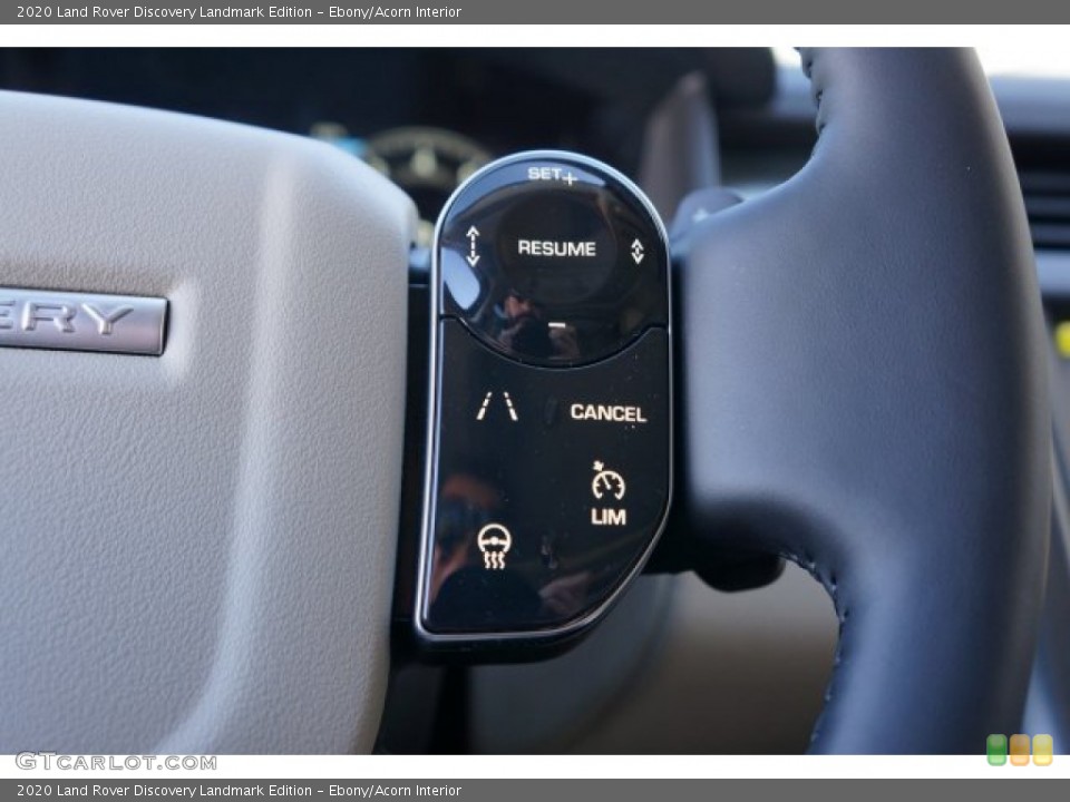 Ebony/Acorn Interior Steering Wheel for the 2020 Land Rover Discovery Landmark Edition #136743481