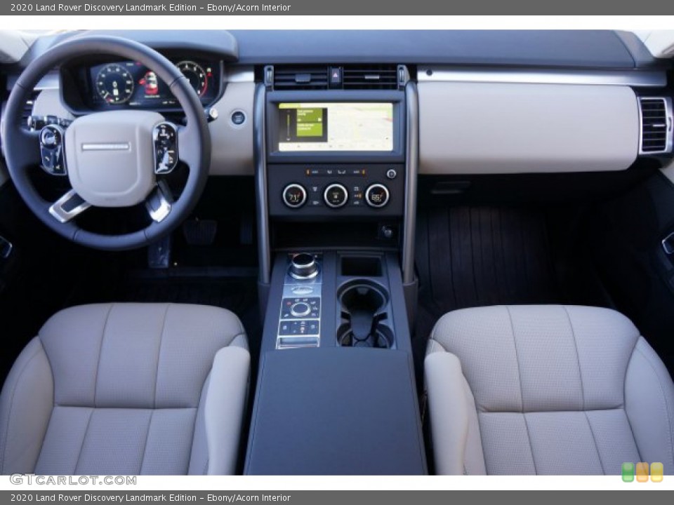Ebony/Acorn Interior Photo for the 2020 Land Rover Discovery Landmark Edition #136743517