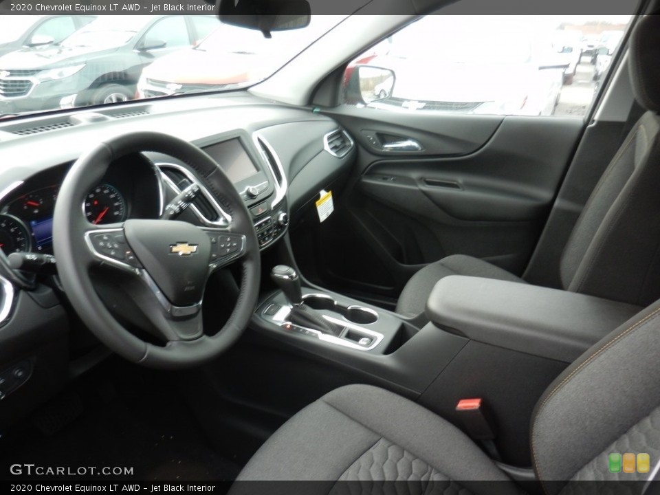 Jet Black Interior Front Seat for the 2020 Chevrolet Equinox LT AWD #136747746
