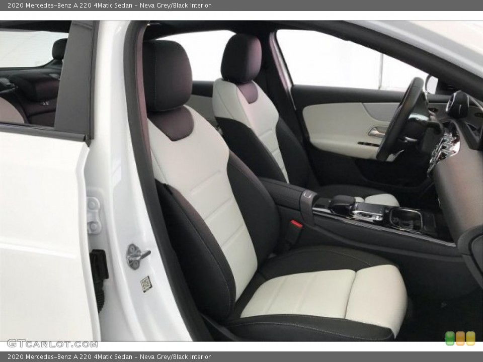 Neva Grey/Black Interior Photo for the 2020 Mercedes-Benz A 220 4Matic Sedan #136750824