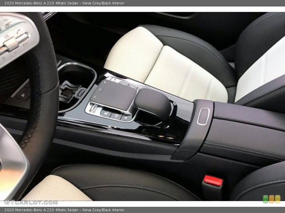 Neva Grey/Black Interior Controls for the 2020 Mercedes-Benz A 220 4Matic Sedan #136750851