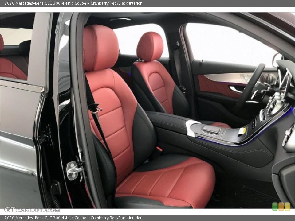 Cranberry Red/Black Interior Photo for the 2020 Mercedes-Benz GLC 300 4Matic Coupe #136751625