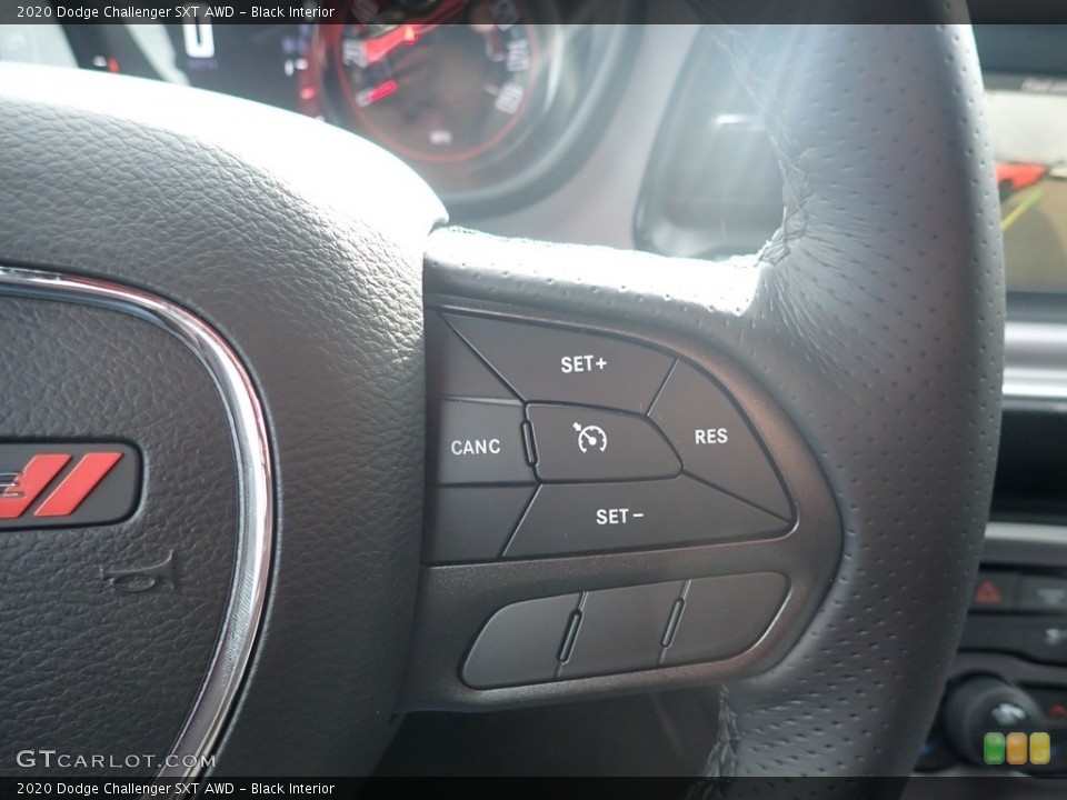 Black Interior Steering Wheel for the 2020 Dodge Challenger SXT AWD #136754085
