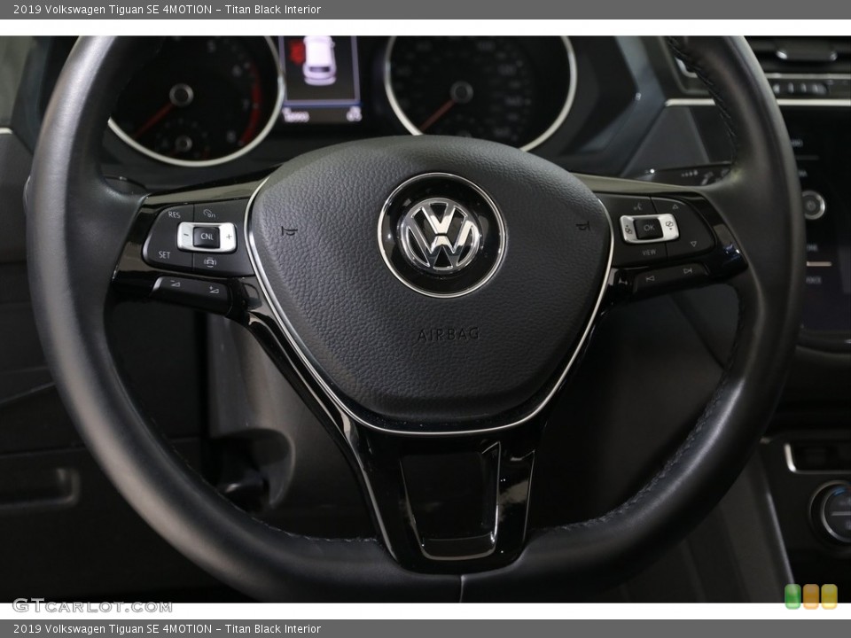 Titan Black Interior Steering Wheel for the 2019 Volkswagen Tiguan SE 4MOTION #136754172