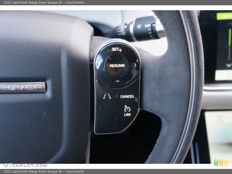 Cloud Interior Steering Wheel for the 2020 Land Rover Range Rover Evoque SE #136754976