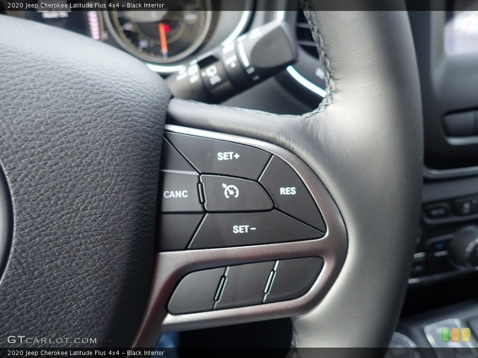 Black Interior Steering Wheel for the 2020 Jeep Cherokee Latitude Plus 4x4 #136761981