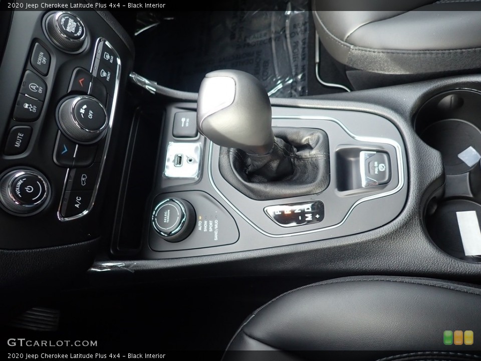 Black Interior Transmission for the 2020 Jeep Cherokee Latitude Plus 4x4 #136762011
