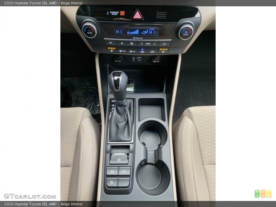 Beige Interior Transmission for the 2020 Hyundai Tucson SEL AWD #136767733