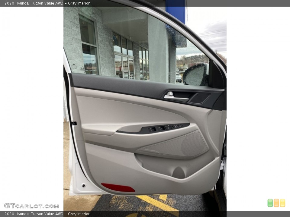 Gray Interior Door Panel for the 2020 Hyundai Tucson Value AWD #136768099