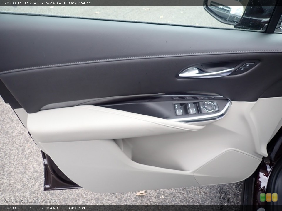 Jet Black Interior Door Panel for the 2020 Cadillac XT4 Luxury AWD #136768228