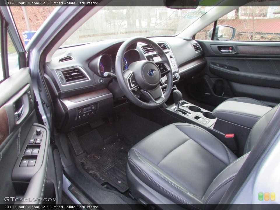 Slate Black Interior Photo for the 2019 Subaru Outback 2.5i Limited #136771933
