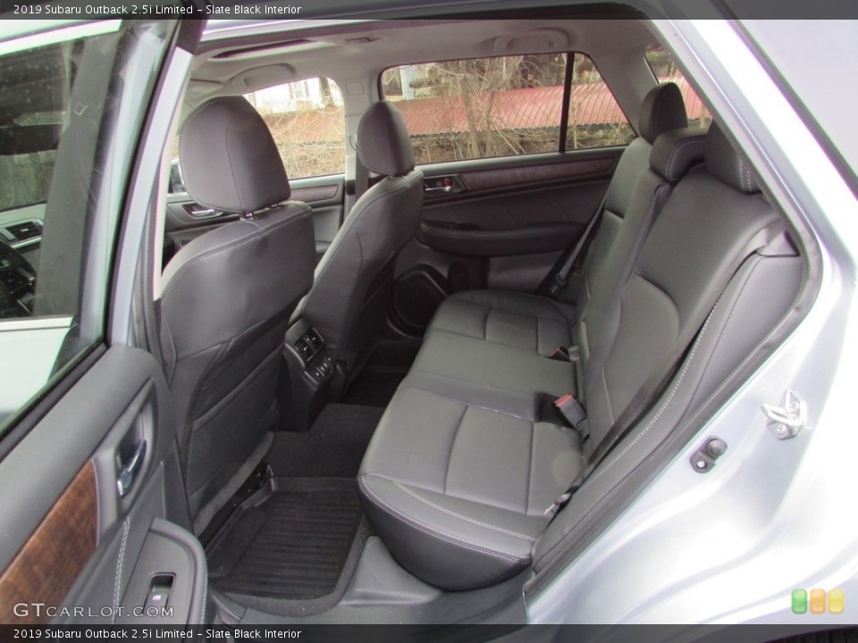 Slate Black Interior Rear Seat for the 2019 Subaru Outback 2.5i Limited #136772194