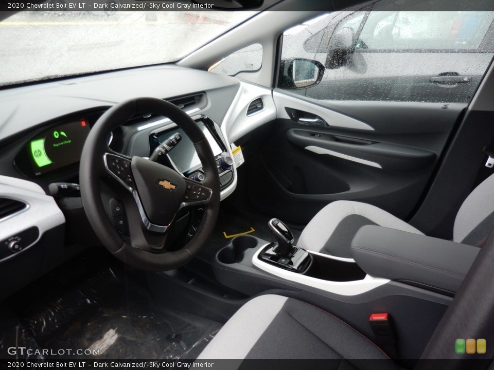 Dark Galvanized/­Sky Cool Gray Interior Photo for the 2020 Chevrolet Bolt EV LT #136773652