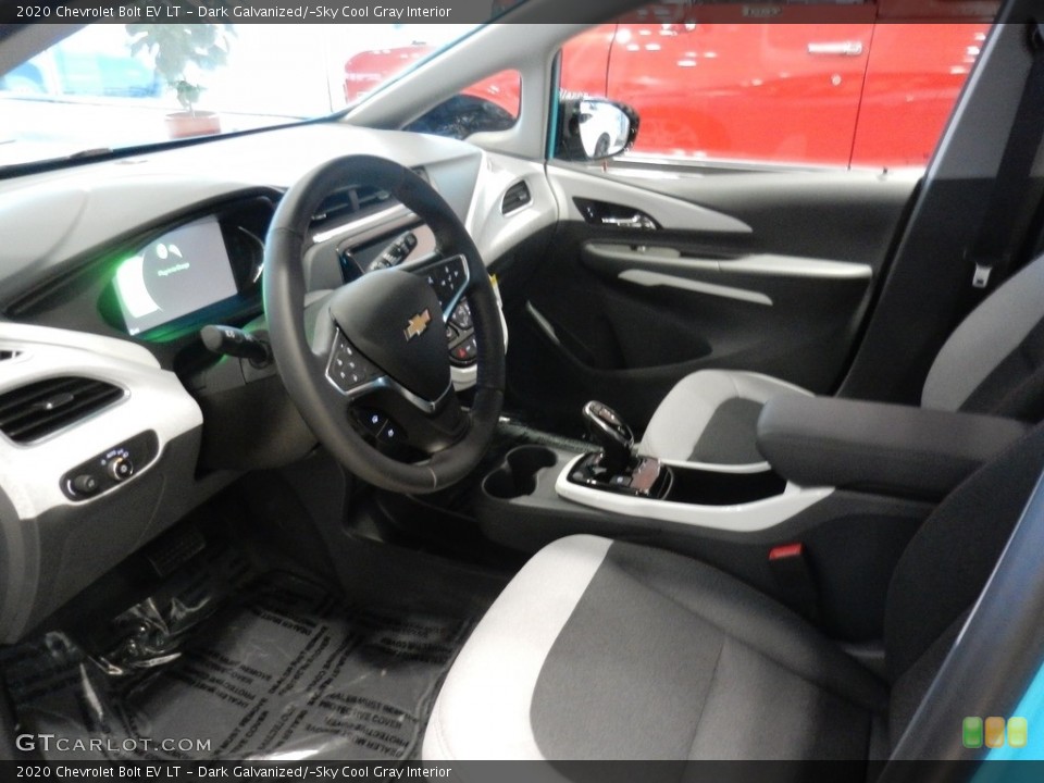 Dark Galvanized/­Sky Cool Gray Interior Photo for the 2020 Chevrolet Bolt EV LT #136773817