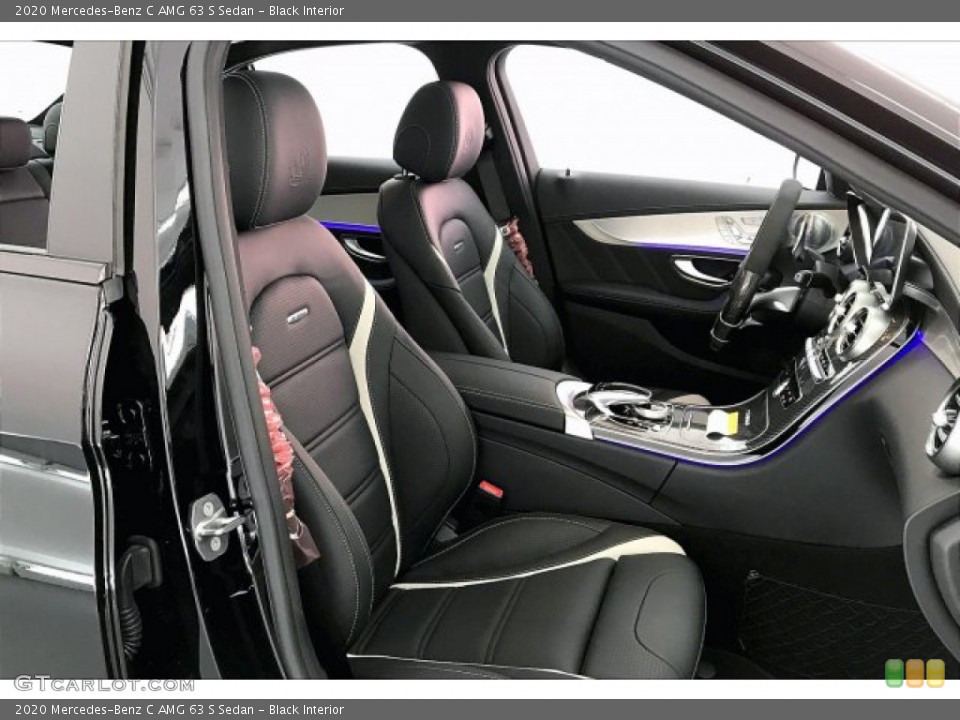 Black Interior Front Seat for the 2020 Mercedes-Benz C AMG 63 S Sedan #136783810