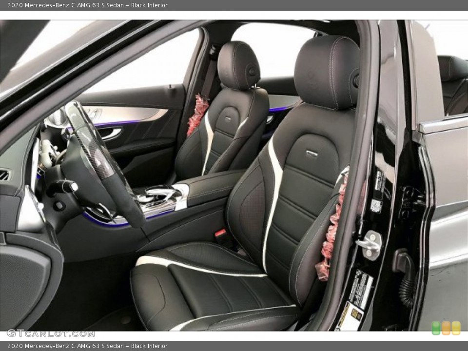 Black Interior Front Seat for the 2020 Mercedes-Benz C AMG 63 S Sedan #136783993