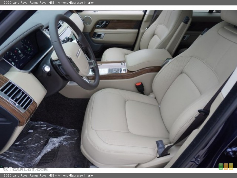 Almond/Espresso Interior Photo for the 2020 Land Rover Range Rover HSE #136786237