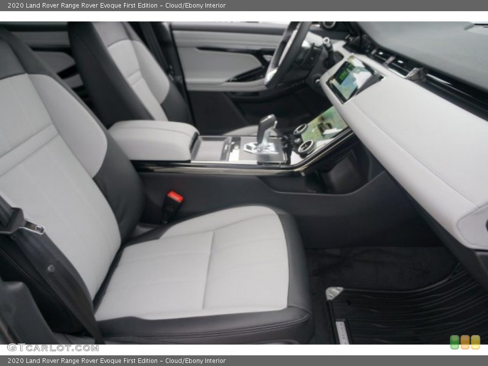 Cloud/Ebony Interior Front Seat for the 2020 Land Rover Range Rover Evoque First Edition #136788937