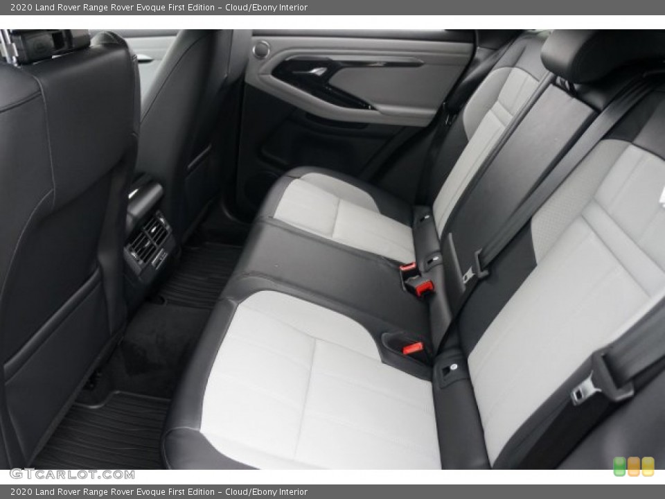 Cloud/Ebony Interior Rear Seat for the 2020 Land Rover Range Rover Evoque First Edition #136789093