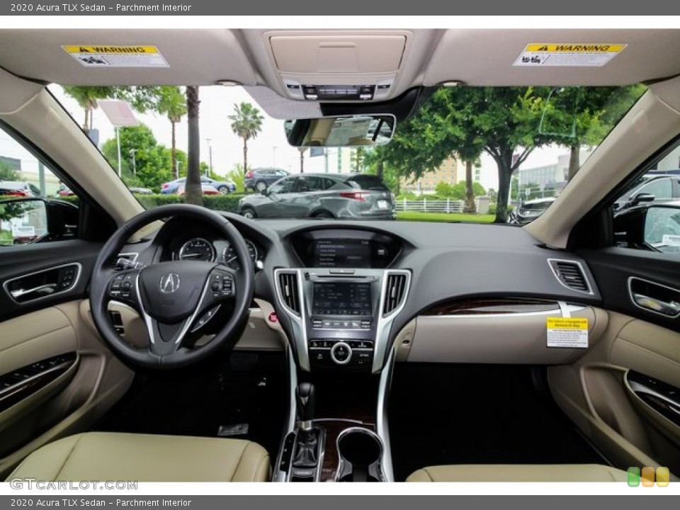 Parchment Interior Dashboard for the 2020 Acura TLX Sedan #136790819