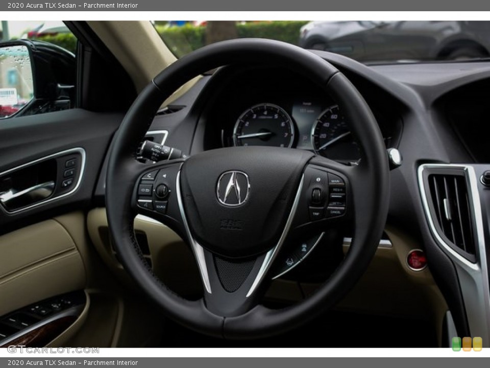 Parchment Interior Steering Wheel for the 2020 Acura TLX Sedan #136791257