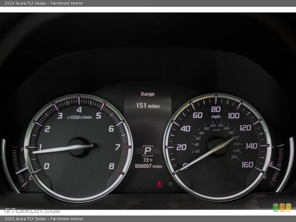 Parchment Interior Gauges for the 2020 Acura TLX Sedan #136791314