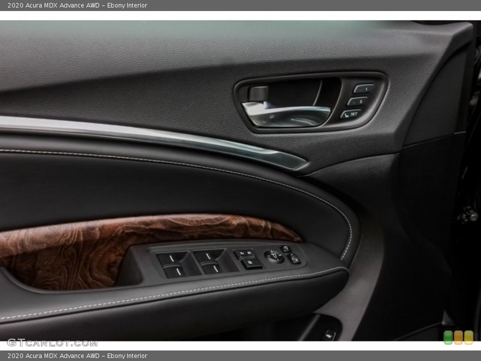 Ebony Interior Door Panel for the 2020 Acura MDX Advance AWD #136794665