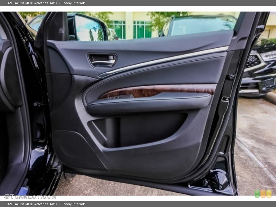Ebony Interior Door Panel for the 2020 Acura MDX Advance AWD #136794938