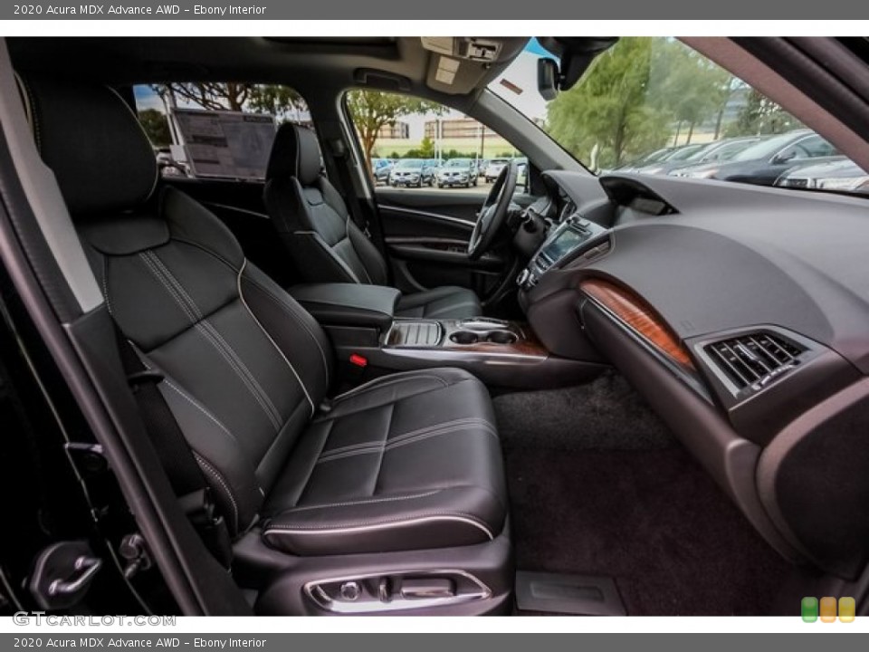Ebony Interior Front Seat for the 2020 Acura MDX Advance AWD #136794959