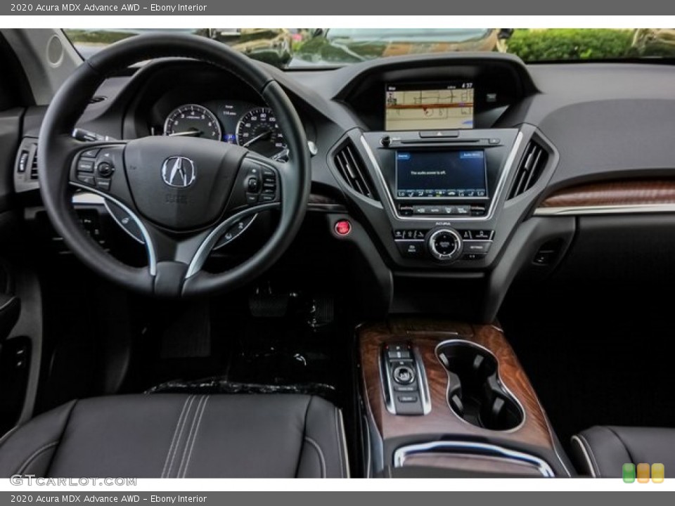 Ebony Interior Dashboard for the 2020 Acura MDX Advance AWD #136795004