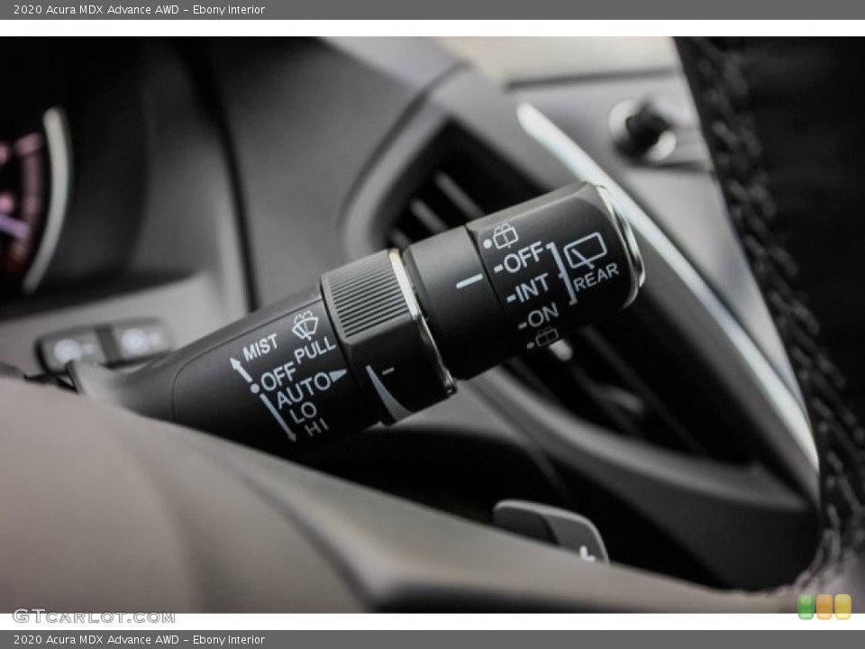 Ebony Interior Controls for the 2020 Acura MDX Advance AWD #136795184