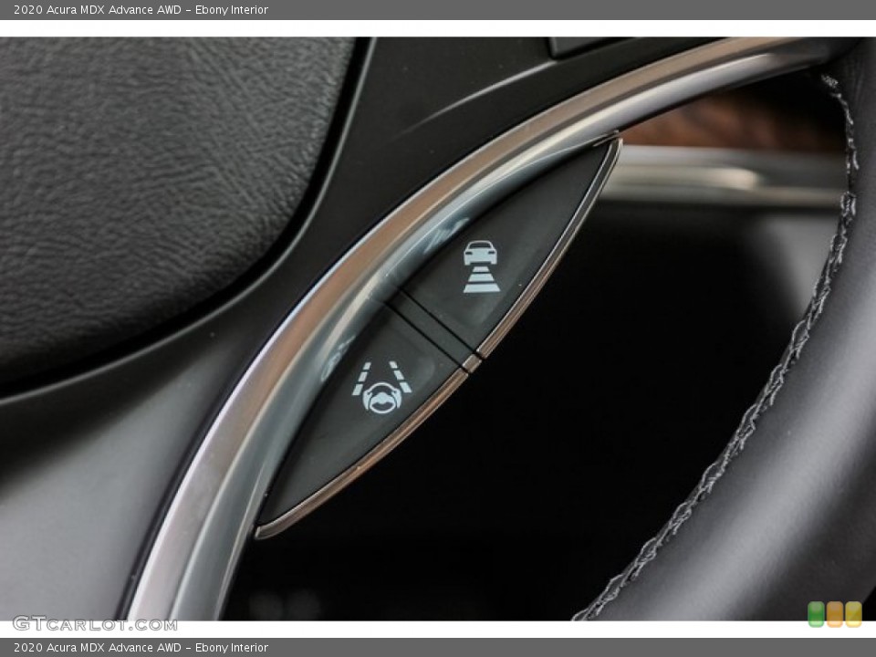 Ebony Interior Steering Wheel for the 2020 Acura MDX Advance AWD #136795247