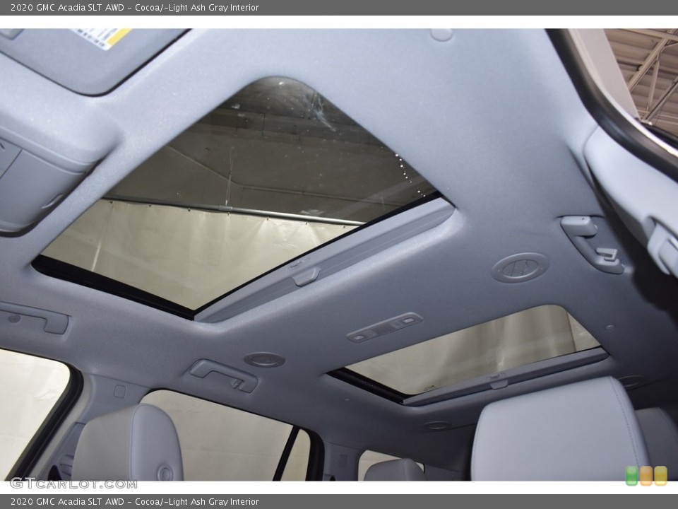 Cocoa/­Light Ash Gray Interior Sunroof for the 2020 GMC Acadia SLT AWD #136795904