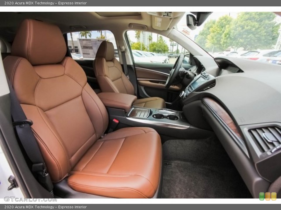 Espresso Interior Front Seat for the 2020 Acura MDX Technology #136798622