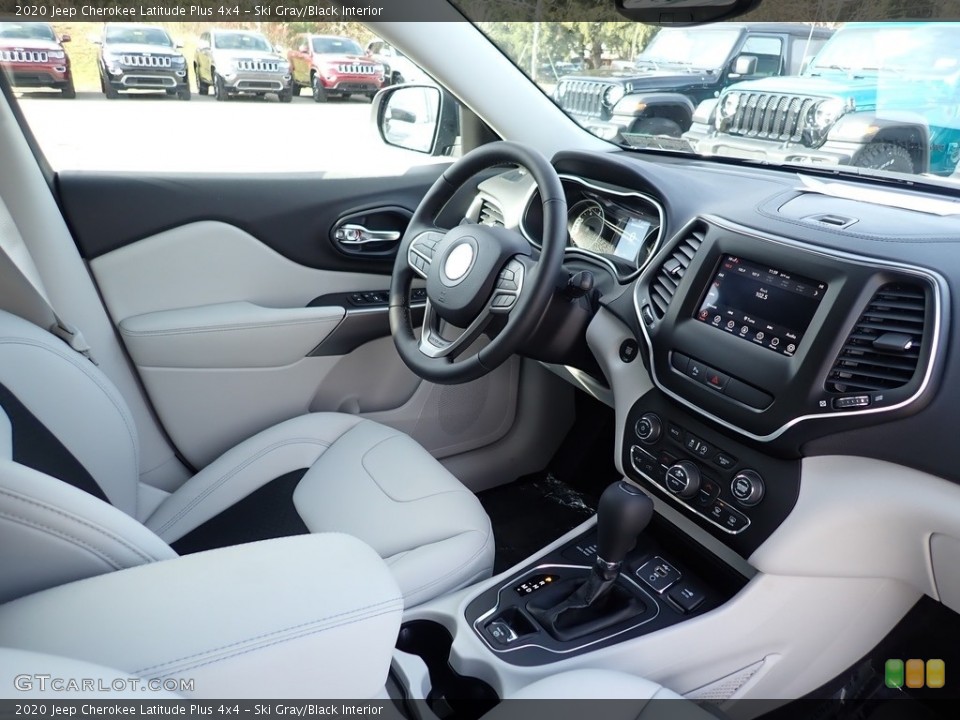 Ski Gray/Black Interior Dashboard for the 2020 Jeep Cherokee Latitude Plus 4x4 #136799798