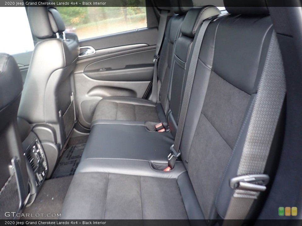 Black Interior Rear Seat for the 2020 Jeep Grand Cherokee Laredo 4x4 #136801781