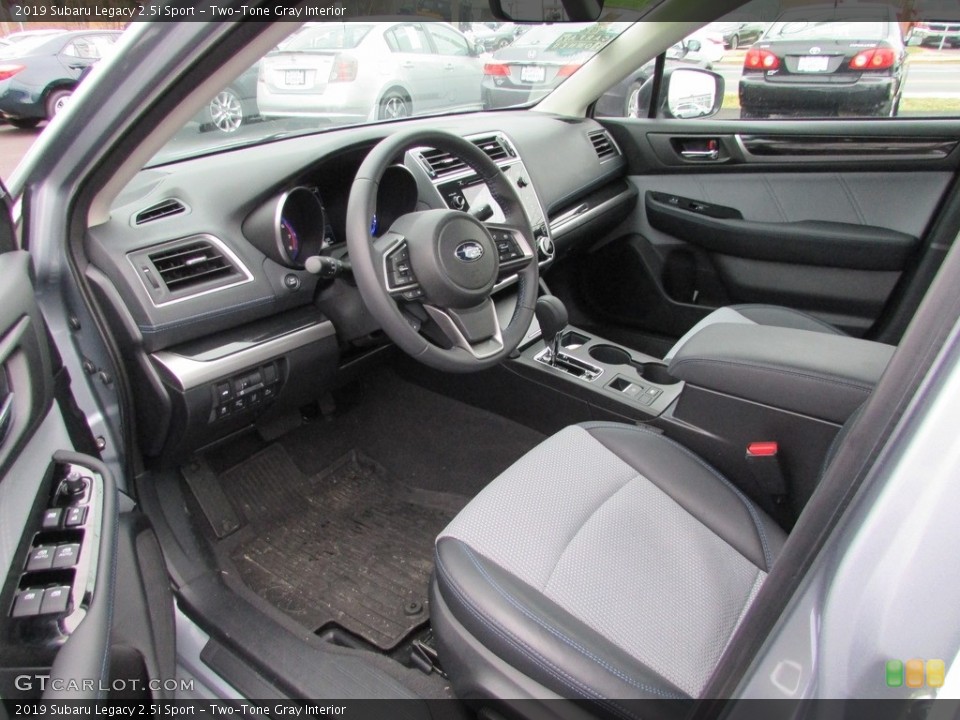 Two-Tone Gray Interior Photo for the 2019 Subaru Legacy 2.5i Sport #136811047