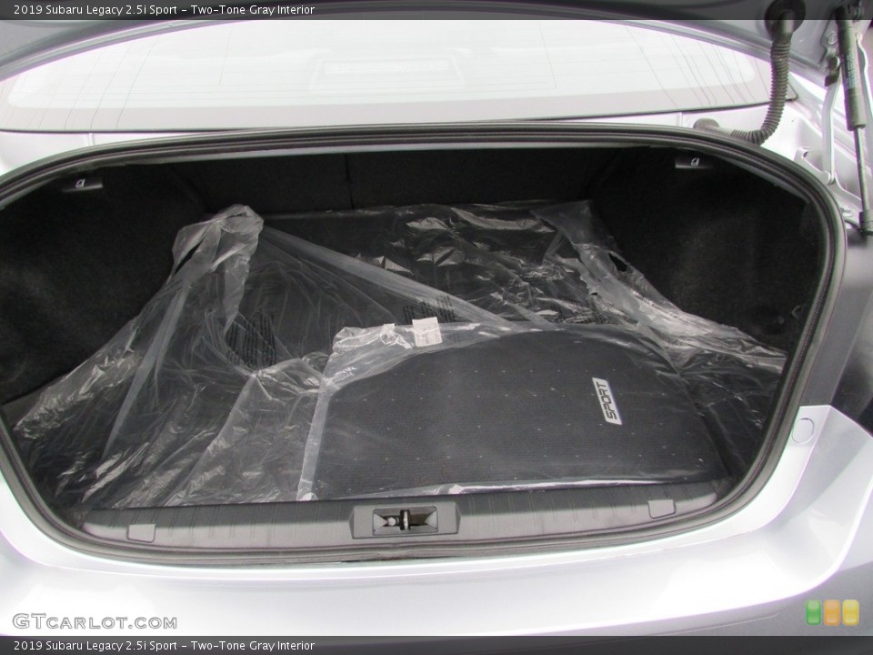 Two-Tone Gray Interior Trunk for the 2019 Subaru Legacy 2.5i Sport #136811165