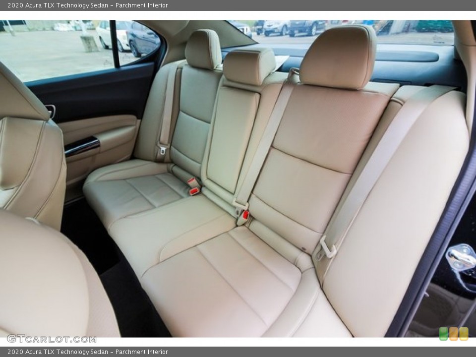Parchment Interior Rear Seat for the 2020 Acura TLX Technology Sedan #136811549