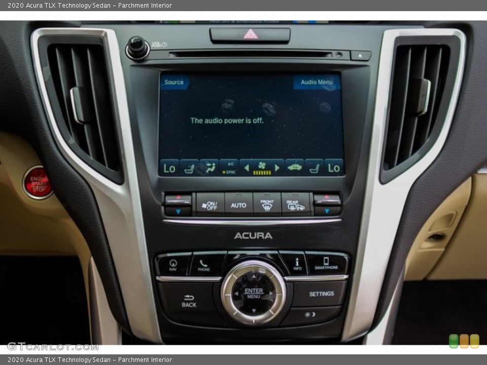 Parchment Interior Controls for the 2020 Acura TLX Technology Sedan #136811678
