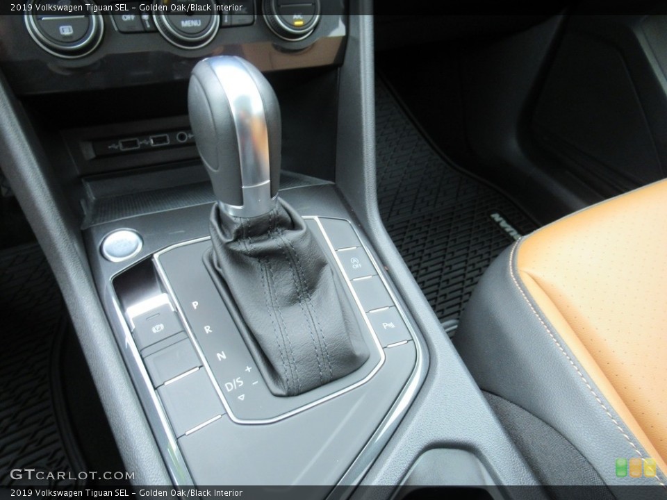 Golden Oak/Black Interior Transmission for the 2019 Volkswagen Tiguan SEL #136816551