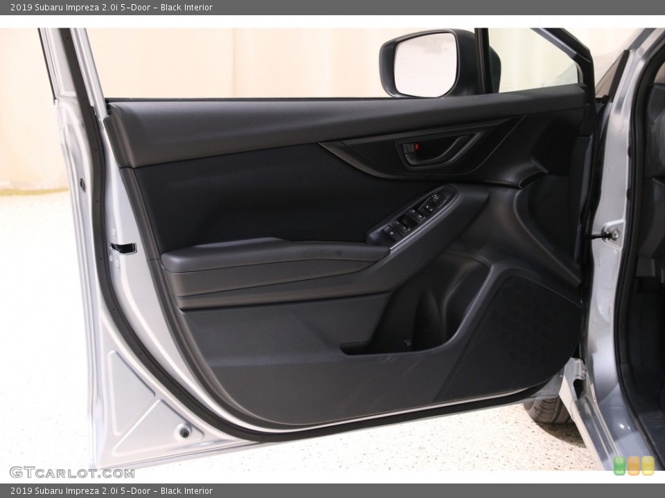Black Interior Door Panel for the 2019 Subaru Impreza 2.0i 5-Door #136818606
