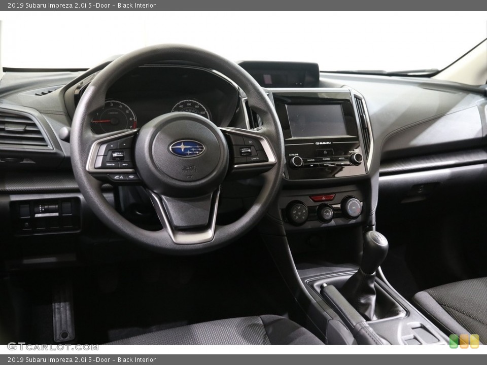 Black Interior Dashboard for the 2019 Subaru Impreza 2.0i 5-Door #136818654