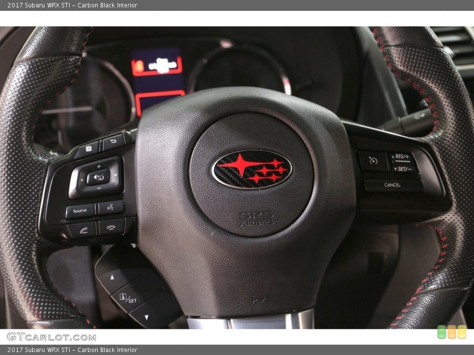 Carbon Black Interior Steering Wheel for the 2017 Subaru WRX STI #136820835