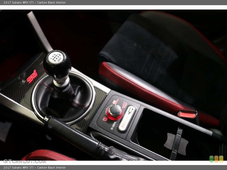Carbon Black Interior Transmission for the 2017 Subaru WRX STI #136821105
