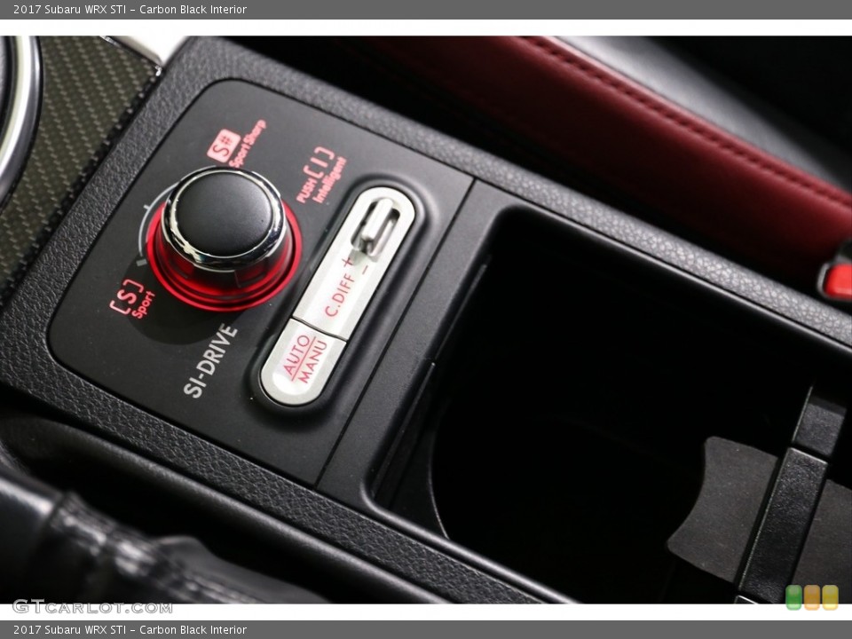 Carbon Black Interior Controls for the 2017 Subaru WRX STI #136821132