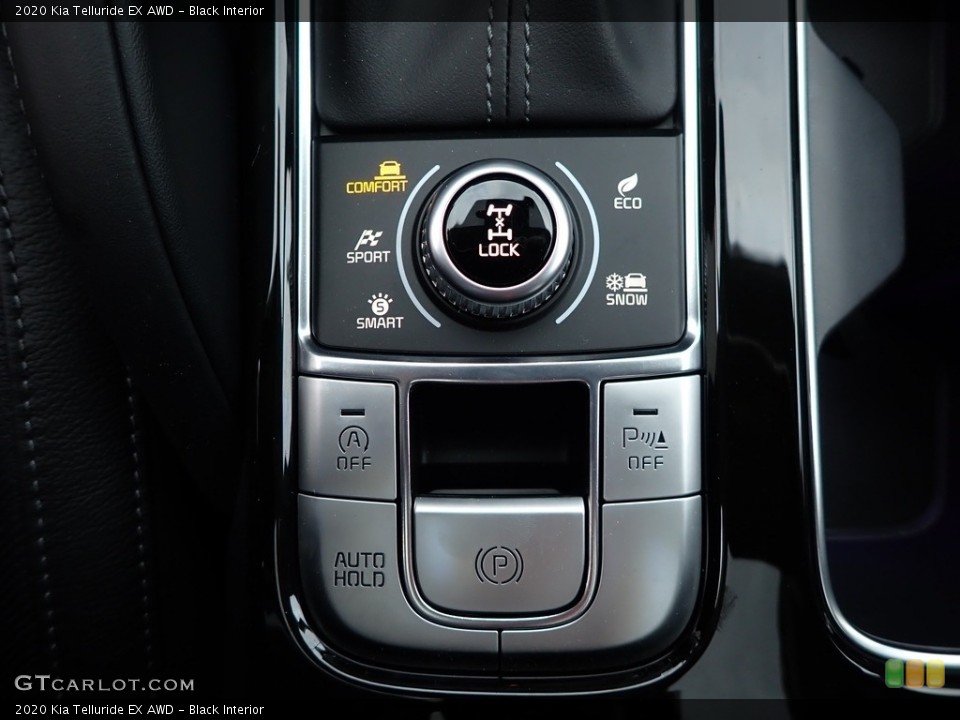 Black Interior Controls for the 2020 Kia Telluride EX AWD #136821468