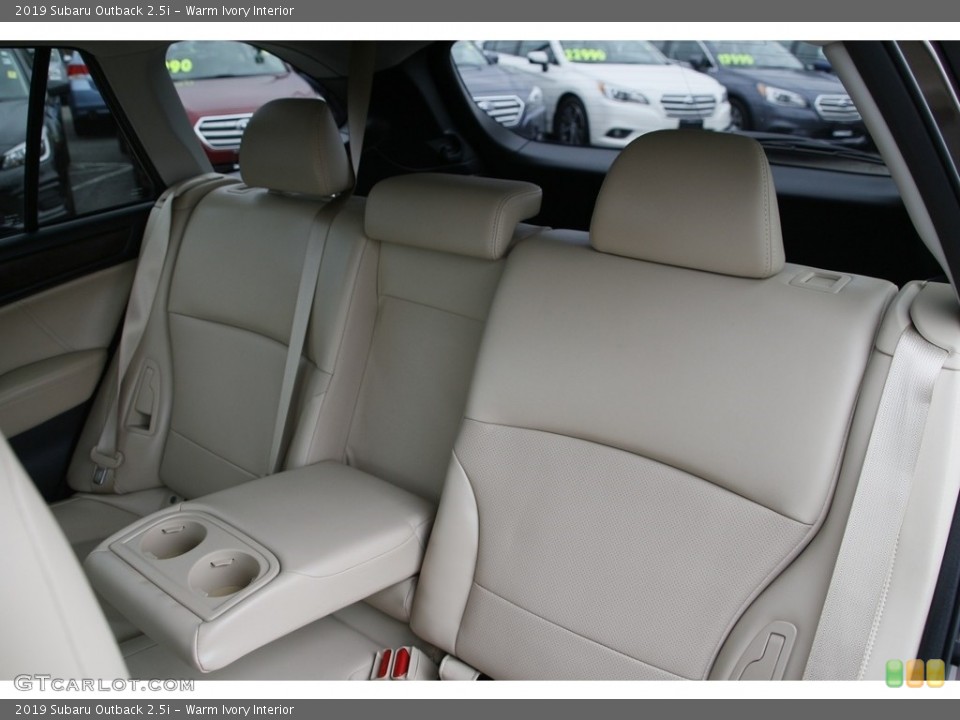 Warm Ivory Interior Rear Seat for the 2019 Subaru Outback 2.5i #136823457
